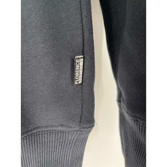 NEW! Florence Marine X Size Small Burgee 2.0 Hoodie Black $85 Organic Cotton - Picture 9 of 11